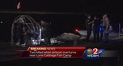 Two Men Killed In Airboat Incident In Brevard County Florida - Brais Law