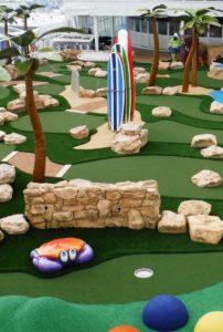 Trip and Fall on Harmony of the Seas’ Miniature Golf Course